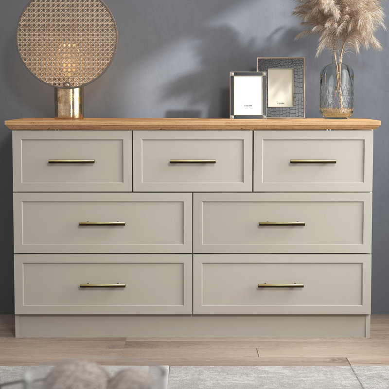 Brambly Cottage Cotati Cleverton 7 Drawer Chest & Reviews Wayfair.co.uk